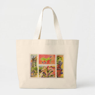 Tropische Honduras-tas Grote Tote Bag