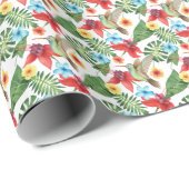 Tropische Hummingvogel Cadeaupapier (Rol Hoek)