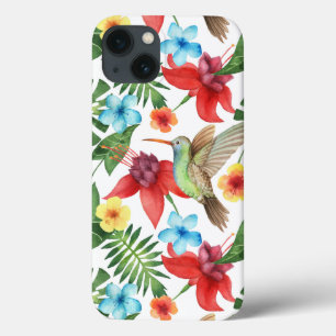 Tropische Hummingvogel iPhone 13 Hoesje