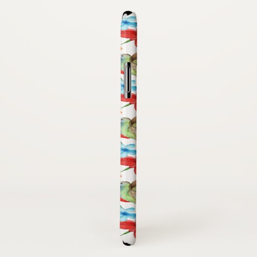 Tropische Hummingvogel Case-Mate iPhone Case (Achterkant / rechts)