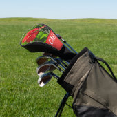 Tropische Initialen van de bloem Golfheadcover (Insitu)