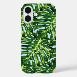 Tropische iPhone-draagtas met wieltjes iPhone 16 Hoesje
