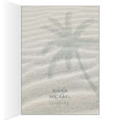 Tropische isle Sunrise Bedankt roze ID581 (Binnen (Rechts))