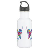 Tropische Italiaanse windhond Waterfles (Achterkant)