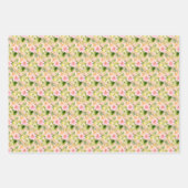 Tropische Jungle Bloemen Inpakpapier Vel (Voorkant 2)
