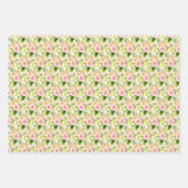 Tropische Jungle Bloemen Inpakpapier Vel (Voorkant)