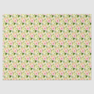 Tropische Jungle Bloemen Tissuepapier
