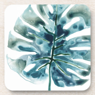 Tropische juwepalm bier onderzetter