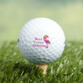 Tropische kerst golfballen (Insitu Shirt)