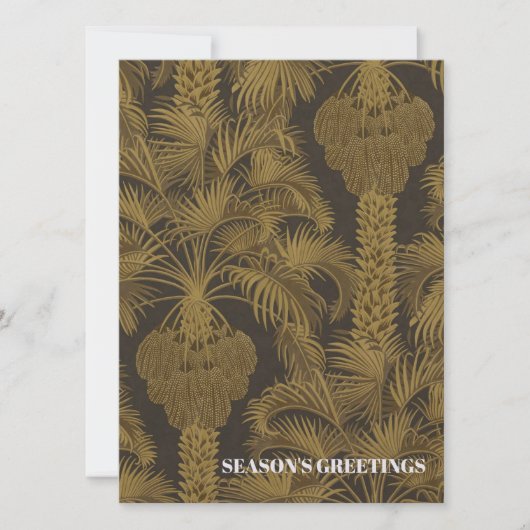  tropische kerst Kaart (Voorkant)
