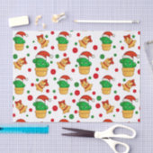 Tropische kerst met Cactus Tissuepapier (Craft)