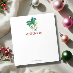 Tropische Kerst Notitieblokken Palmboom
