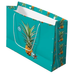 Tropische kerstanananas grote cadeautas