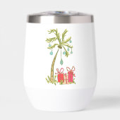 Tropische Kerstboom Cadeaus Kustnaam (Voorkant)