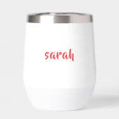 Tropische Kerstboom Cadeaus Kustnaam (Achterkant)