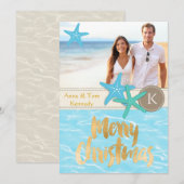 Tropische kerstfoto's Kaart (Voorkant / Achterkant)