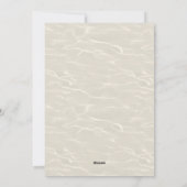 Tropische kerstfoto's Kaart (Achterkant)