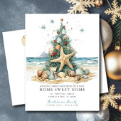 Tropische Kerstmis bewegende aankondiging