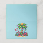 Tropische kerstvakantie palmboom (Buitenkant ongevouwen)