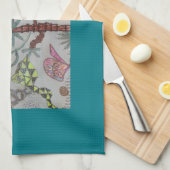 Tropische kinder theedoek (Quarter Fold)