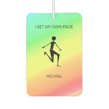 Tropische kleuren en Geweldige Silhouette Athlete