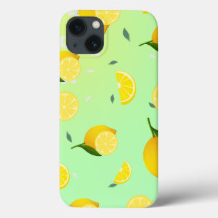 Tropische kleurrijke Citrus ZOMER Sinaasappel citr iPhone 13 Hoesje