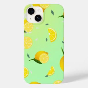 Tropische kleurrijke Citrus ZOMER Sinaasappel citr Case-Mate iPhone 14 Hoesje