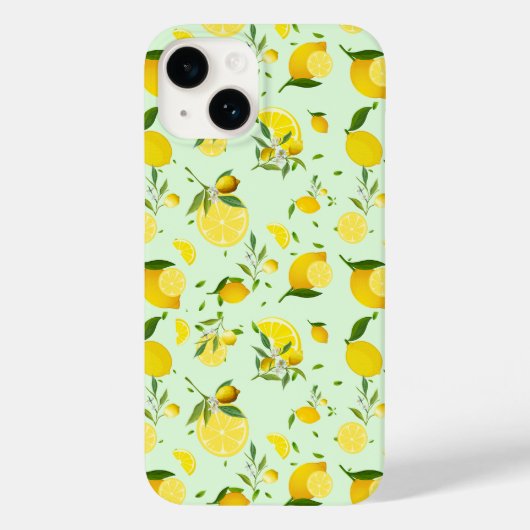 Tropische kleurrijke Citrus ZOMER Sinaasappel citr Case-Mate iPhone Case (Achterkant)