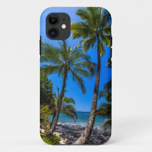 Tropische kustlijn 2 iPhone 11 hoesje