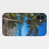 Tropische kustlijn Case-Mate iPhone case (Achterkant (horizontaal))