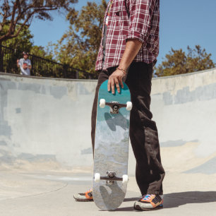 Tropische kustlijn Gelukzaligheid #1 #oceaan #muur Skateboard