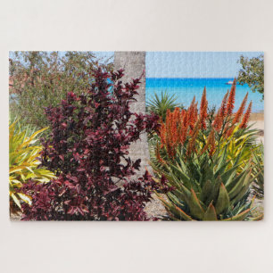 Tropische kustpark tuin, Broome, Australië Legpuzzel
