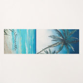 Tropische landschapsbenaming van het strand Island Yogamat (Voorkant (horizontaal))