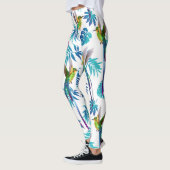 Tropische lange staartjes leggings (Links)
