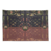 Tropische Latticework-koppeling Kussensloop (Achterkant-Rechts)