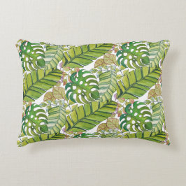 Tropische lekkage in Waterverf Accent Kussen