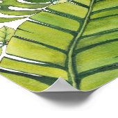 Tropische lekkage in Waterverf Poster (Hoek)