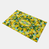TROPISCHE LEMONS DOORMAT DEURMAT (Schuin)