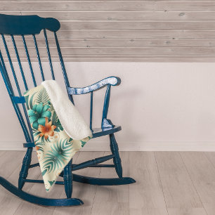 Tropische lichte Sherpa-deken Sherpa Deken