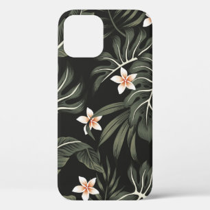 Tropische loodbloem, strelitzia, palm iPhone 12 hoesje