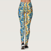 tropische luipaard leggings (Achterkant)