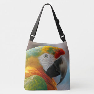 Tropische Macaw Parrot Crossbody Tas