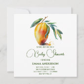 Tropische Mango | BABY SHOWER (Voorkant)