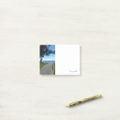 Tropische Maui Beachwalk Post-it® Notes (Op bureau)