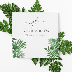 Tropische monogram Business Event Servet