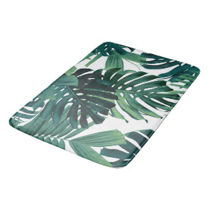 Tropische Monstera Jungle Bladeren 1 Badmat