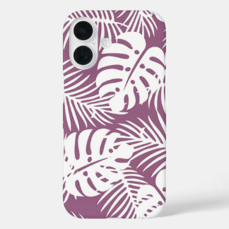 Tropische Monstera Leaf Telefoonhoes iPhone 16 Hoesje