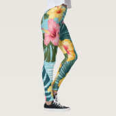 Tropische motieven leggings (Rechts)