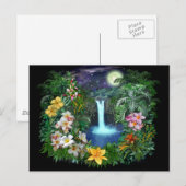 Tropische nachtingen briefkaart (Voorkant / Achterkant)