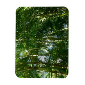 Tropische Natuur bos van palmbomen Magneet (Verticaal)